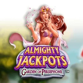 Almighty Jackpots: Garden of Persephone slot visual from Novomatic available on happyjokers.si