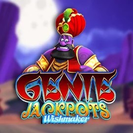 Genie Jackpots Wishmaker game by Blueprint Gaming – logo hosted on Happyjokers Casino