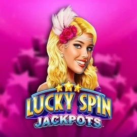Lucky Spin Jackpots logo – Jackpots by Novomatic at Happyjokers Casino
