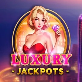 Luxury Jackpots slot icon by Triple Cherry, available at Happyjokers Casino